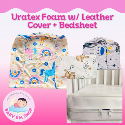 Uratex Foam Mattress for Crib with Free Foam Cover