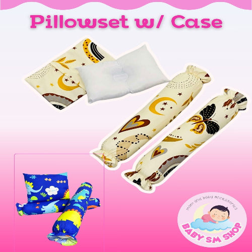 Pillowset w/ Removable Pillowcase by BabySM Shop